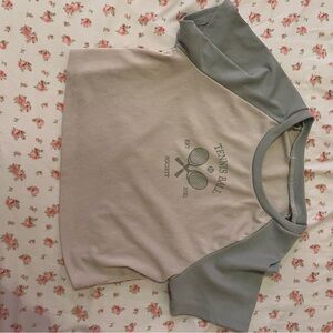Kids Tennis Ball Graphic Tee - Gray